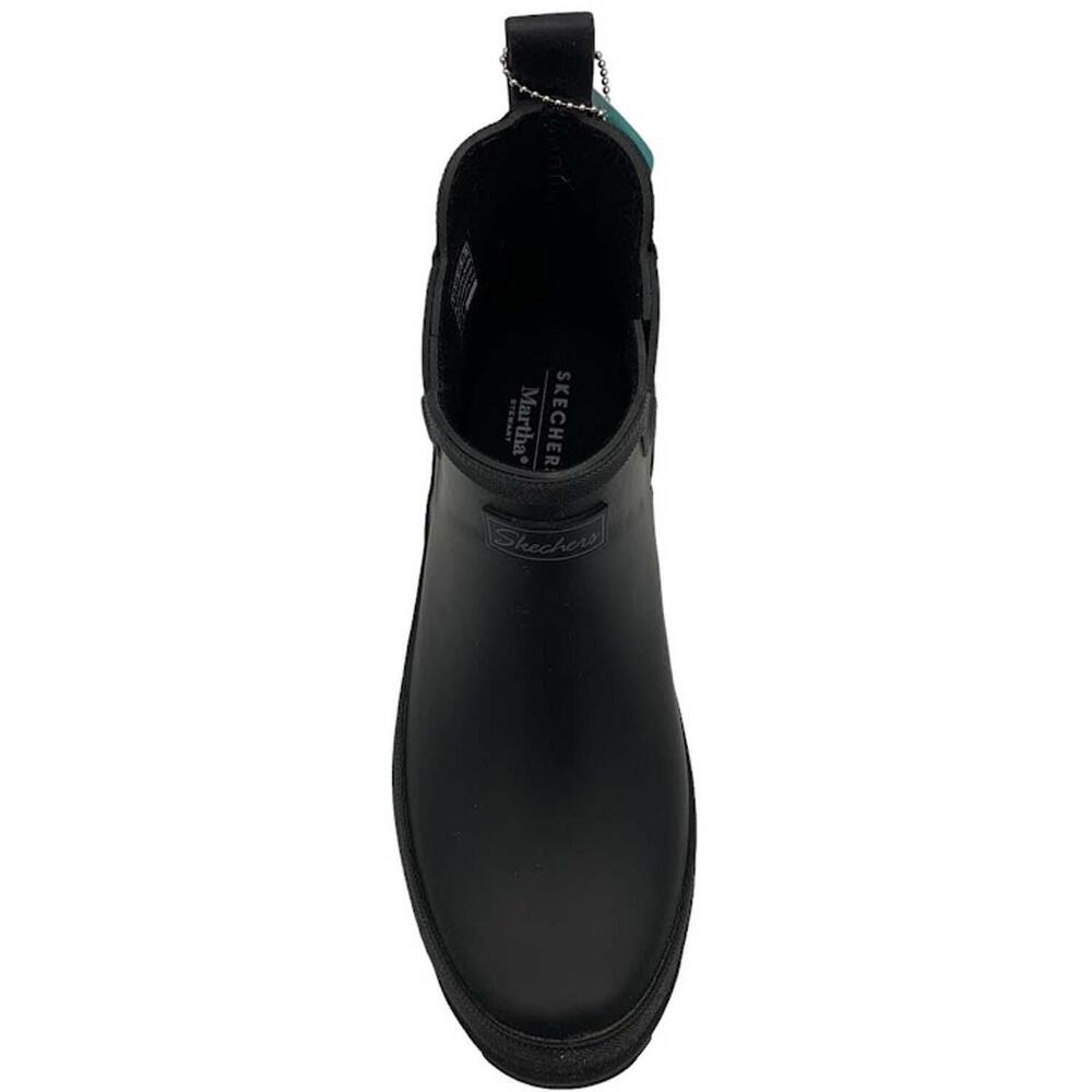 Martha Stewart x Skechers Waterproof Chelsea Boots Rugged Black - Medium - Picture 2 of 3